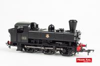 KMR-307A Rapido Class 16XX Steam Locomotive number 1616 in BR Black with early emblem and Busby chimney - pristine finish